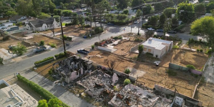 Los Angeles | Houses infested with toxic substances, months after fires