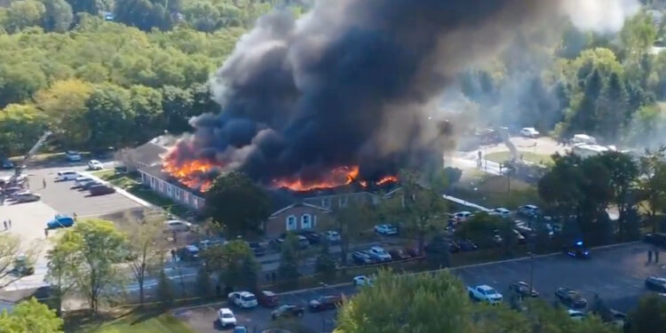 Shooting and fire in Michigan | A dead and wounded in a Mormon temple