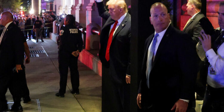 Trump described as “Hitler of our time” in a restaurant in Washington