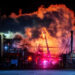California | Explosion and fire in a refinery
