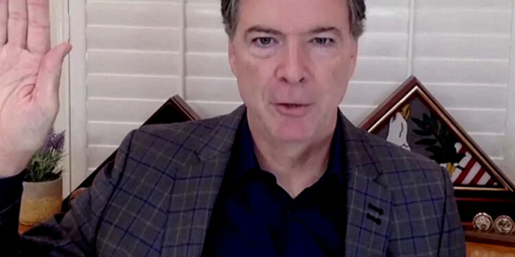 Ex-FBI Director James Comey appears for arraignment