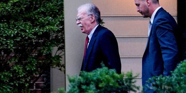 Management of confidential documents | Former Trump adviser John Bolton in court