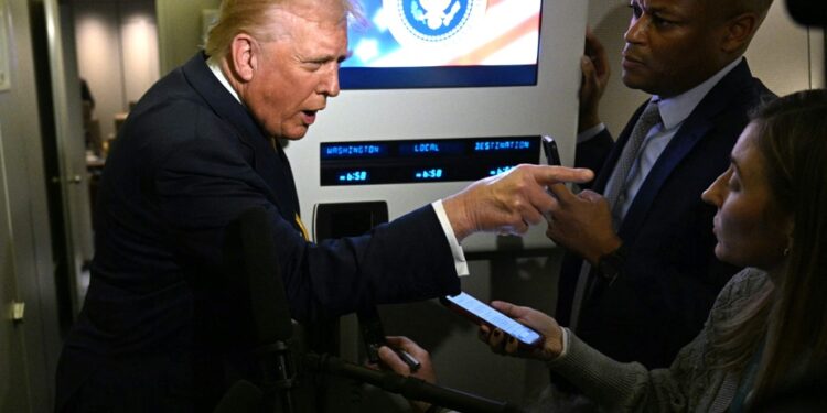 Called a “slut” by Trump | The journalist “looked for” him, asserts the White House