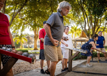 “We’re a little embarrassed to be here”