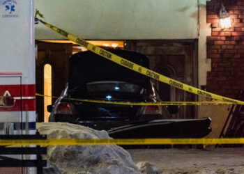 Car-ram against a Jewish center