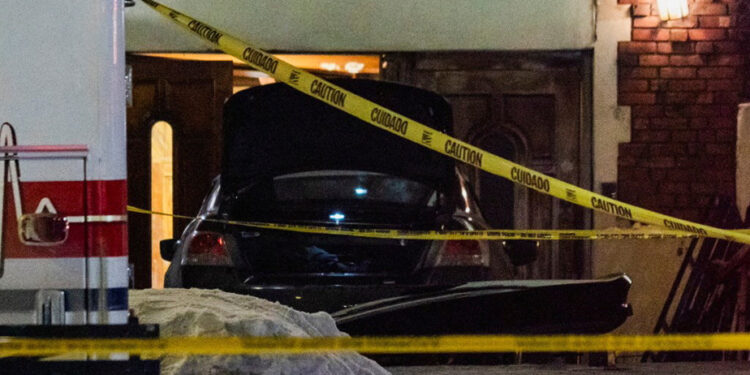 Car-ram against a Jewish center