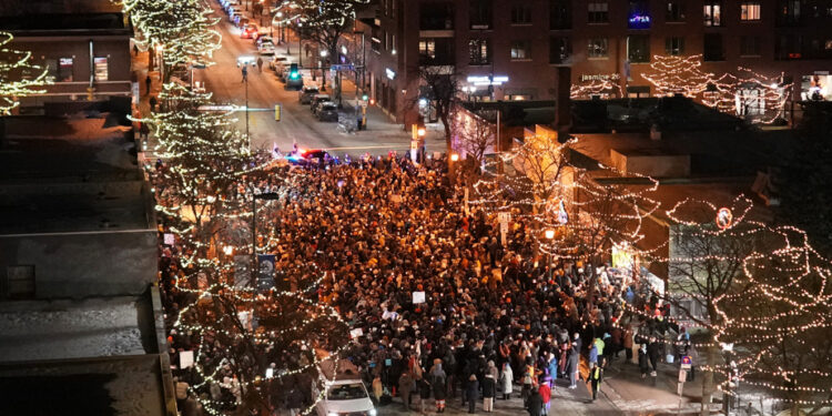 Death of two protesters in Minneapolis