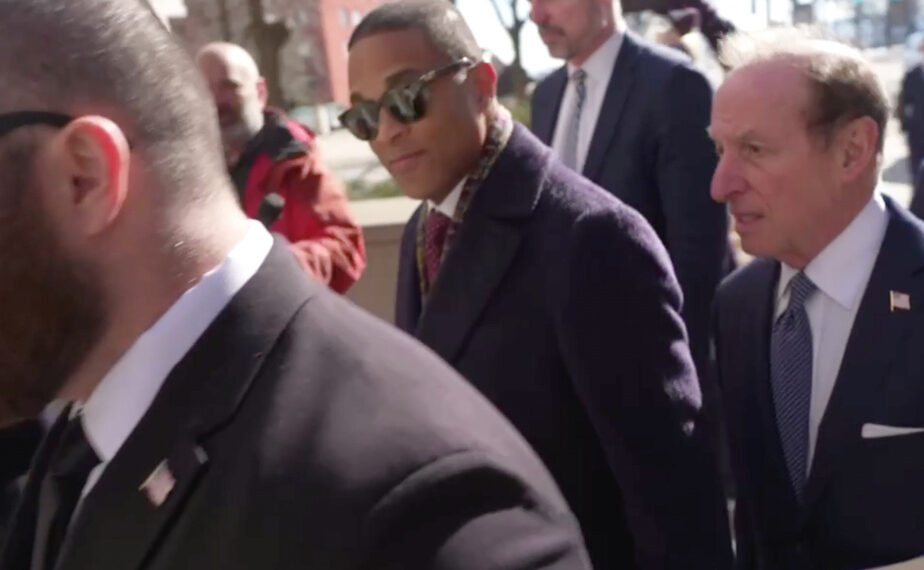 Demonstration in front of a church in Minnesota