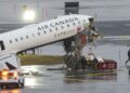 Collision at LaGuardia Airport | Two dead in a collision involving a plane leaving Montreal