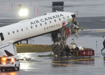 Collision at LaGuardia Airport | Two dead in a collision involving a plane leaving Montreal