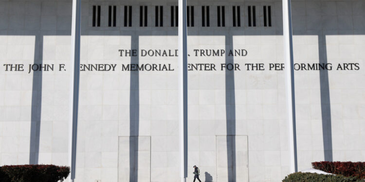 Trump changes Kennedy Center director