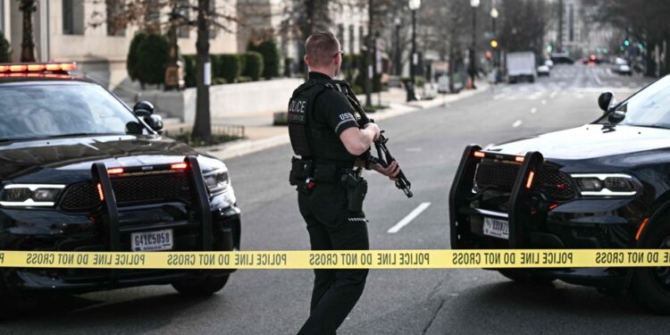 White | Van forces crash barriers, driver arrested